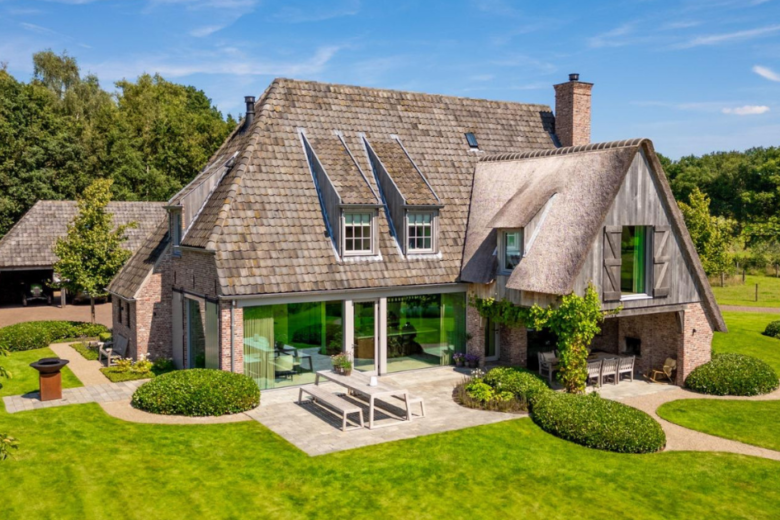 Klassiek landelijke woning