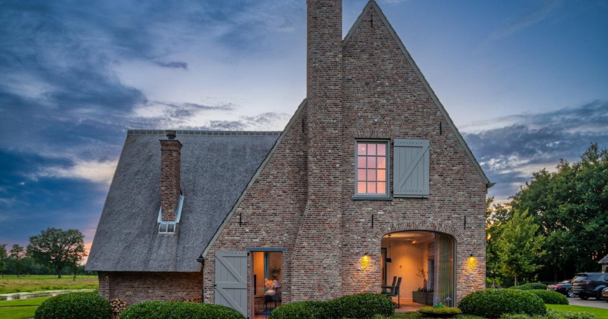 Klassiek landelijke woning