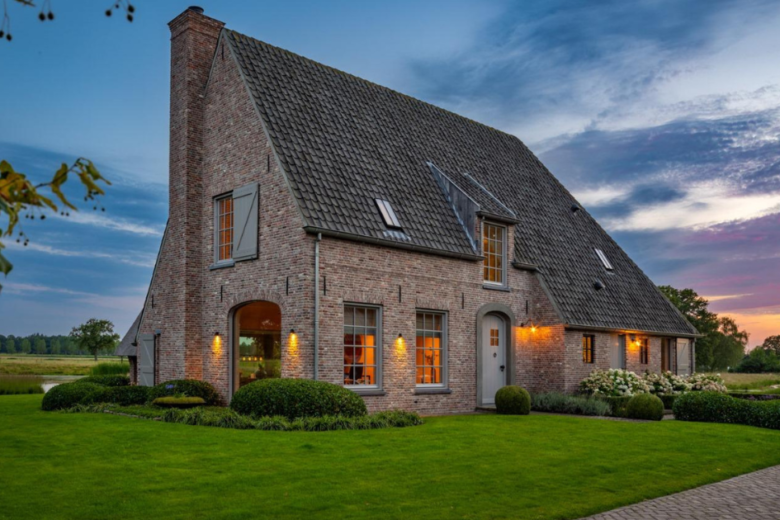Klassiek landelijke woning