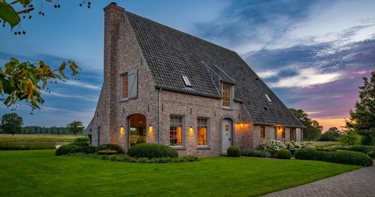 Klassiek landelijke woning