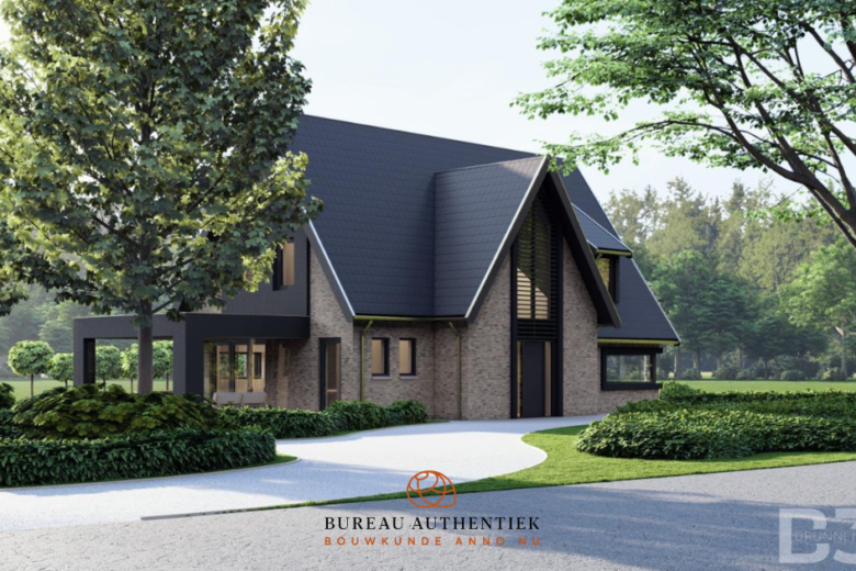 Moderne landelijke woning