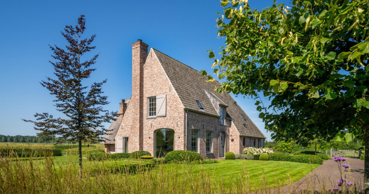 Klassiek landelijke woning