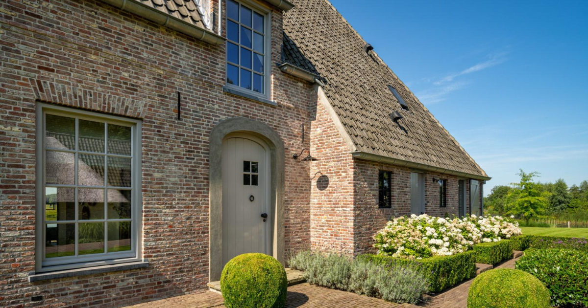 Klassiek landelijke woning