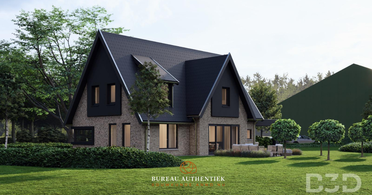 Moderne landelijke woning